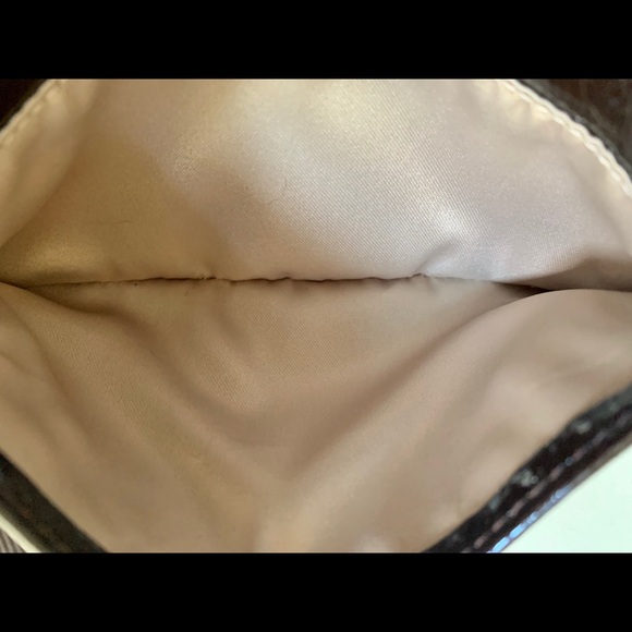 Coach Wristlet Mahogany Brown Patent Leather - Picture 4 of 7